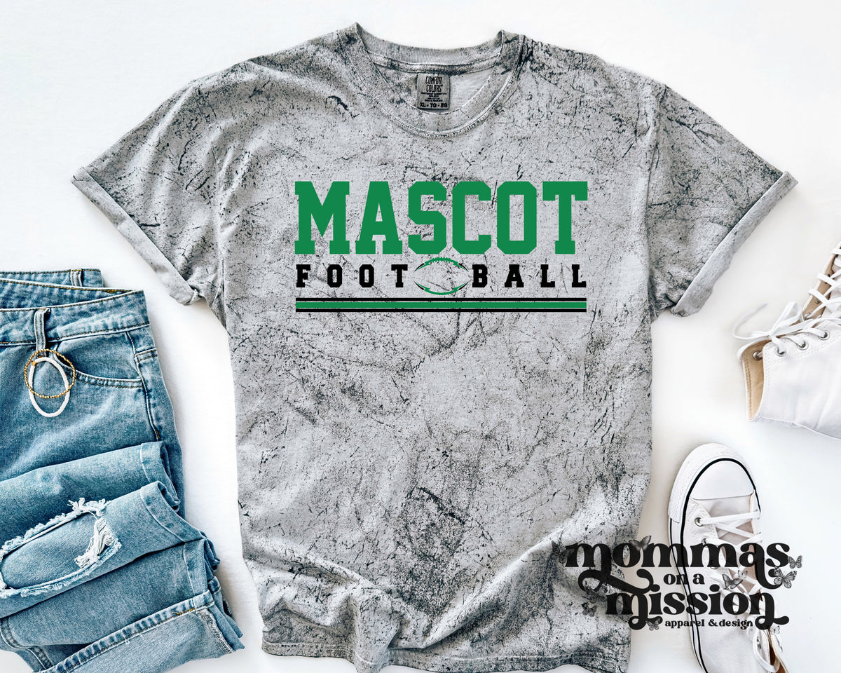 custom mascot football lines