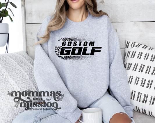 CUSTOM golf splatter