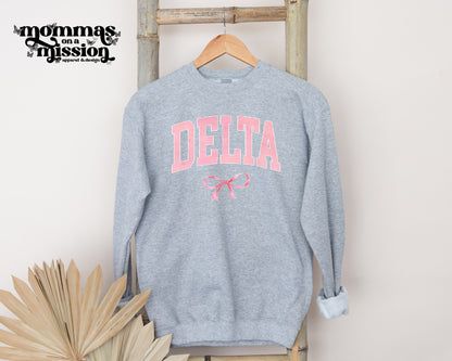 delta girly bow (youth)