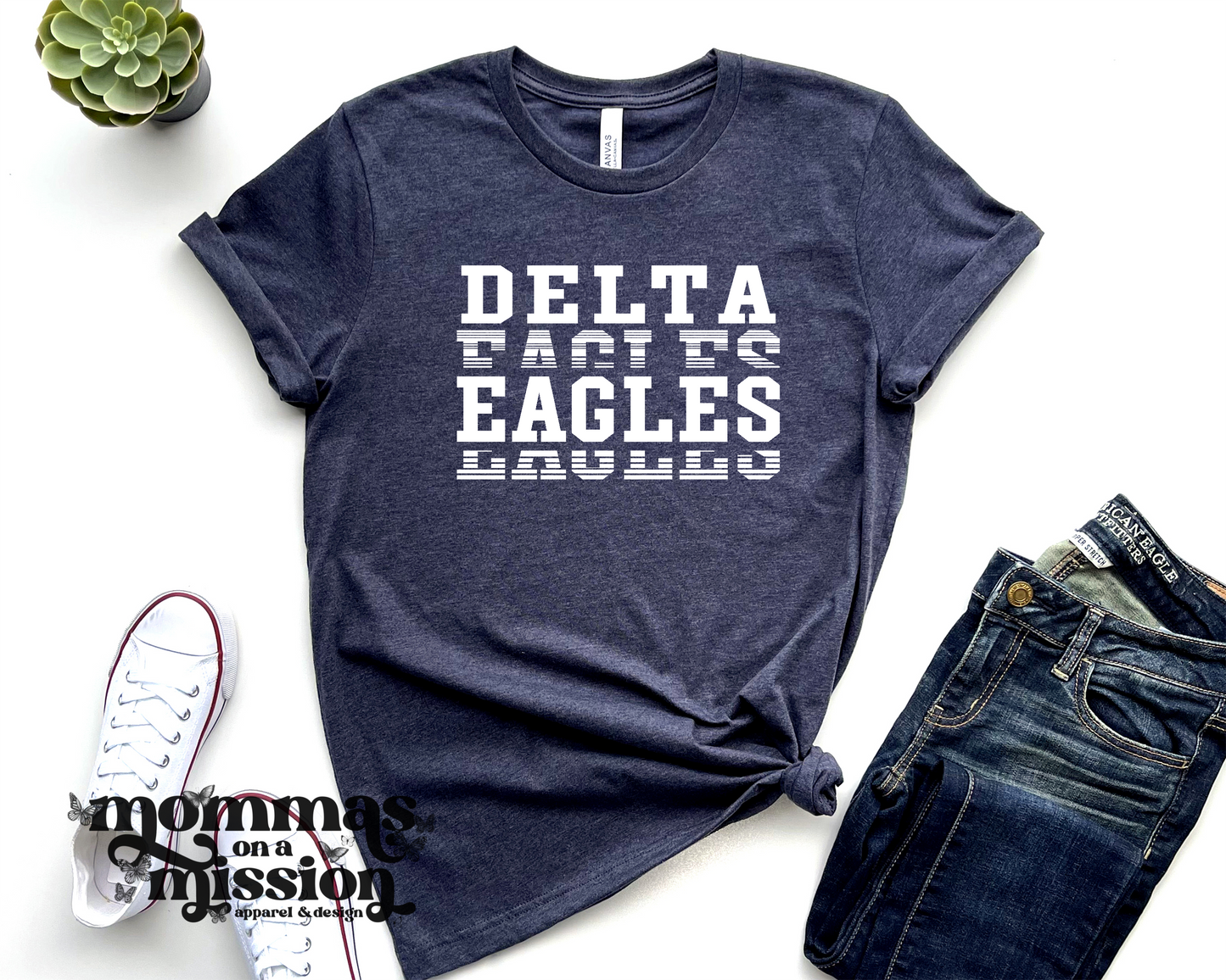 stacked delta eagles