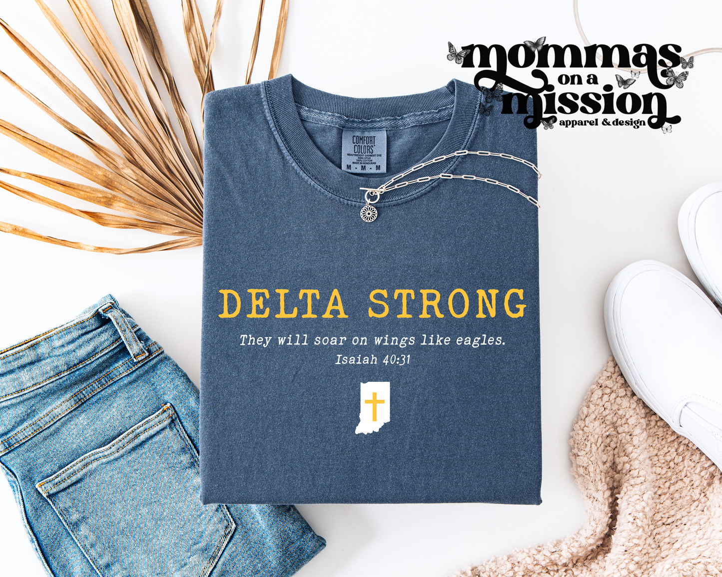 delta strong - they will soar on wings like eagles (youth) - morey family relief