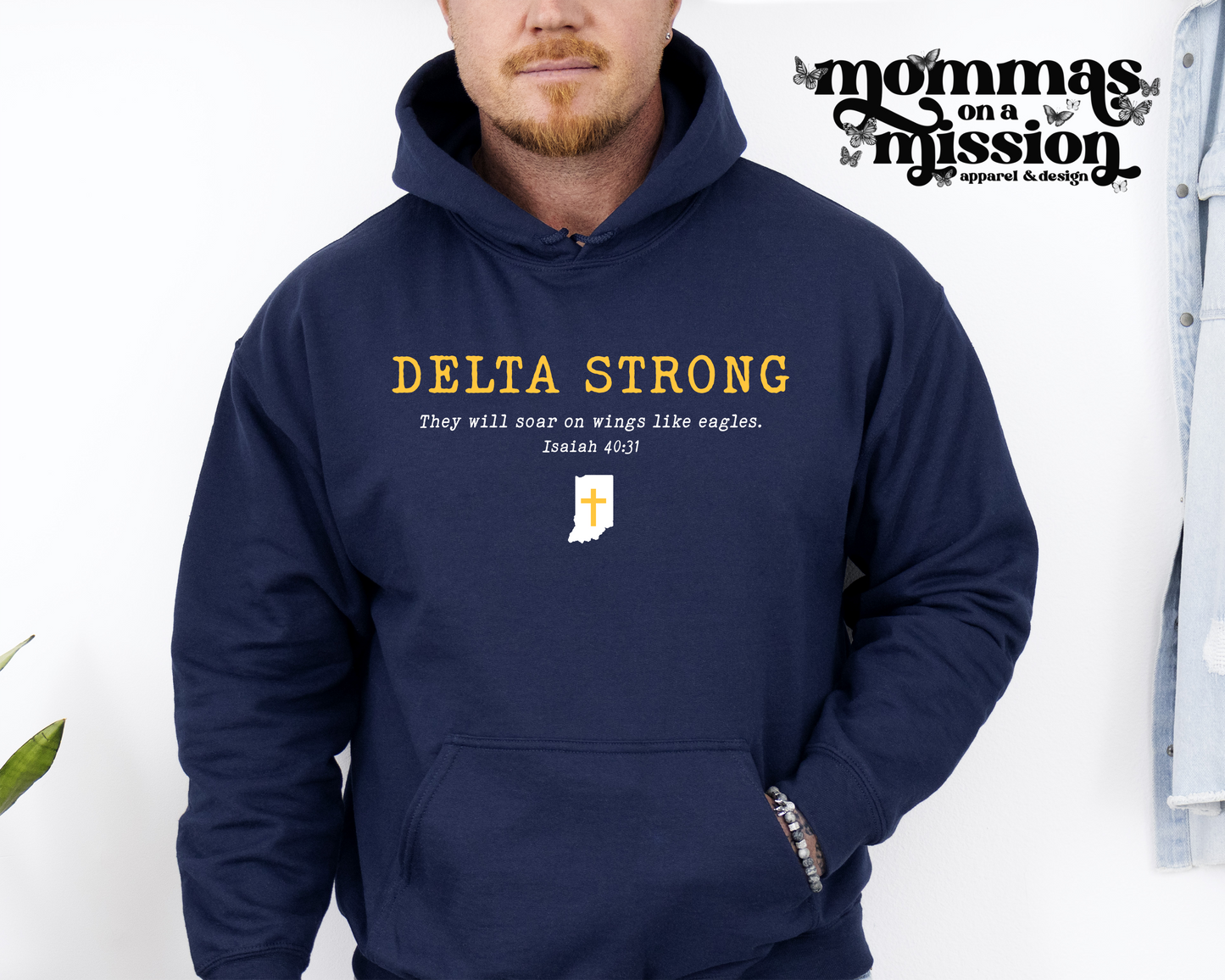 delta strong - they will soar on wings like eagles (youth) - morey family relief