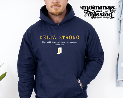 delta strong - they will soar on wings like eagles (youth) - morey family relief