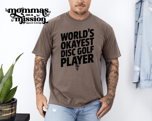 world's okayest disc golf player
