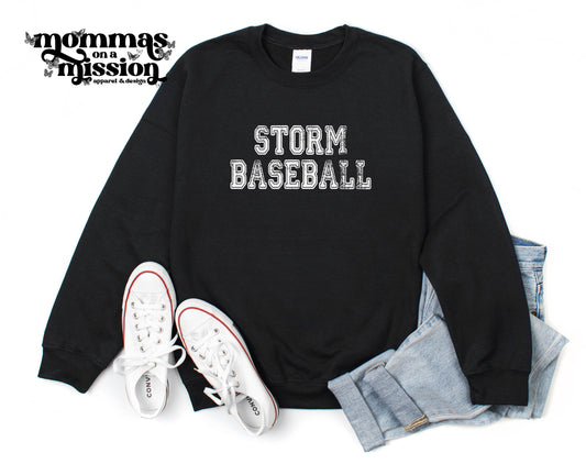 Storm Baseball - Distressed Block (youth)
