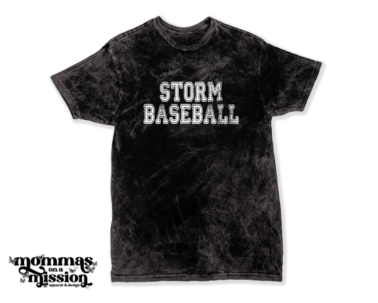 Storm Baseball - Distressed Block