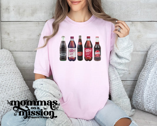dr. pepper bottles