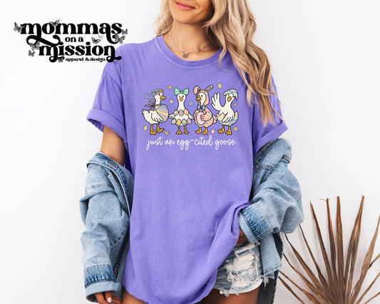 just an egg-cited goose (youth)