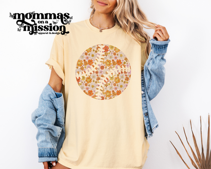 floral baseball