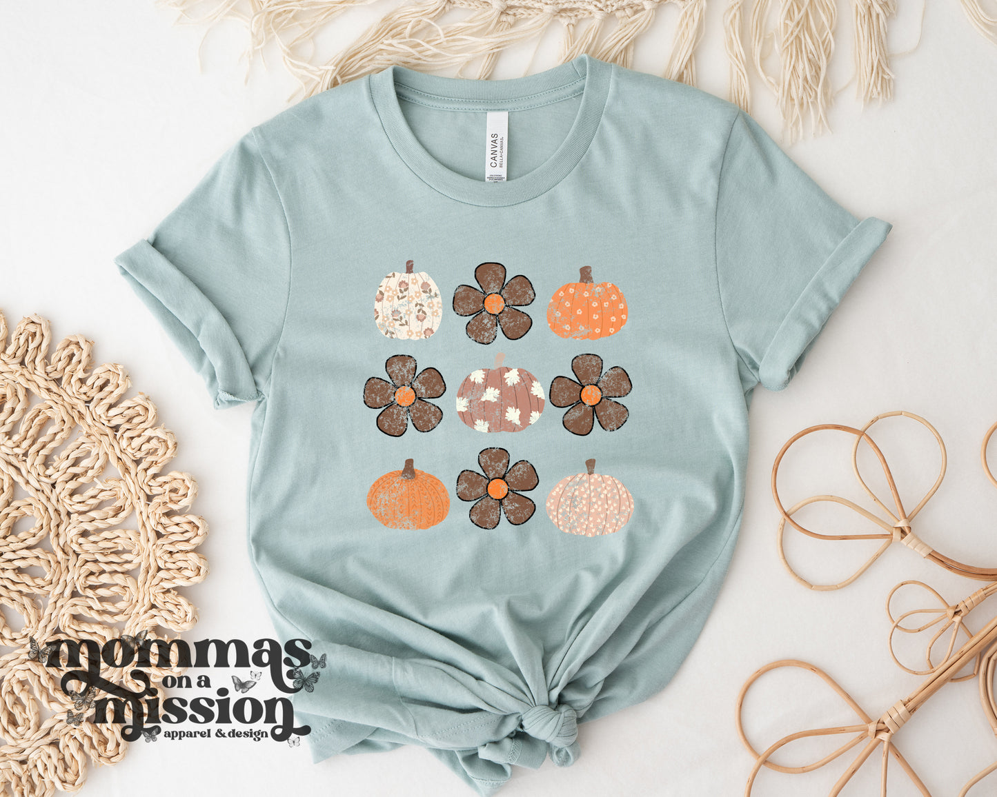 pumpkins and flowers (youth)