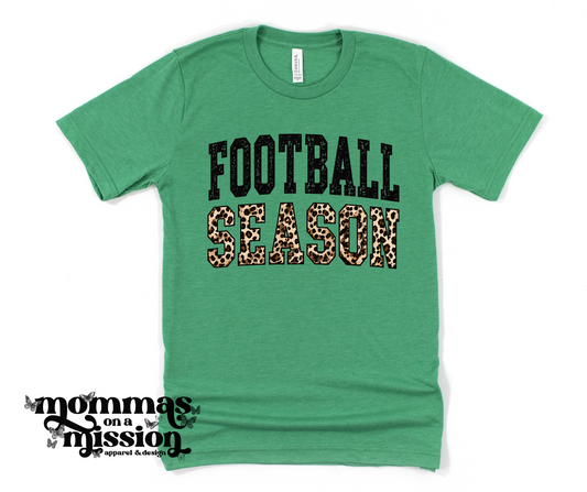 football season leopard print