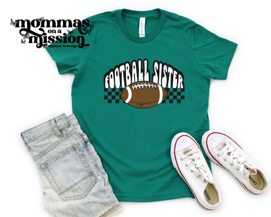 checkered football sister (youth)