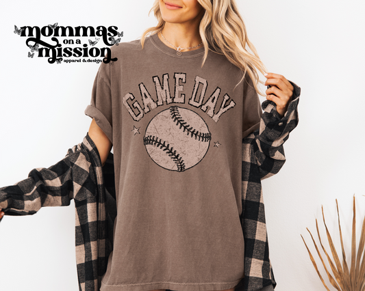 game day distressed ball