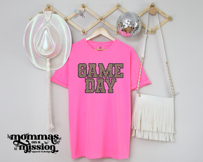 leopard game day