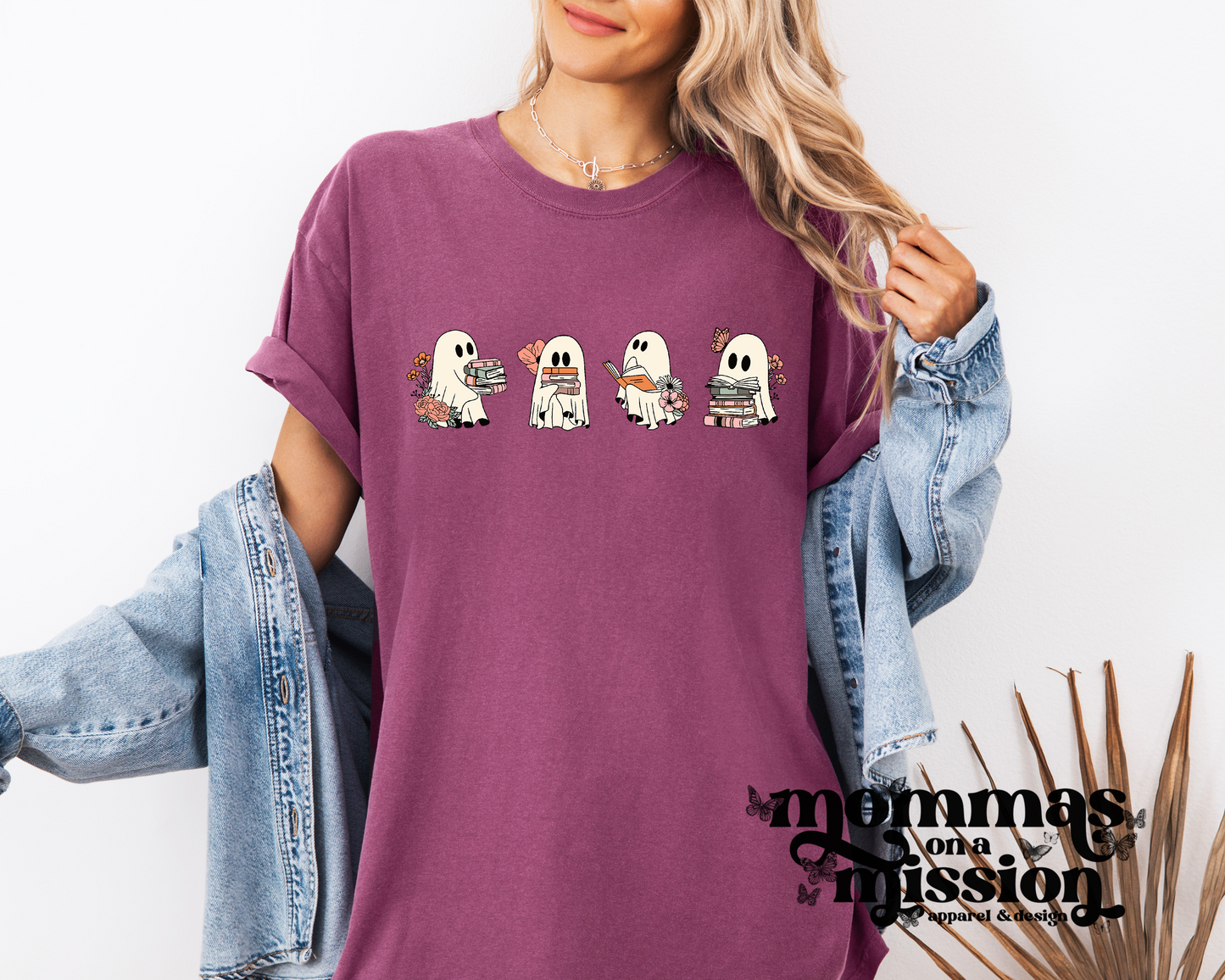 bookish floral ghosts