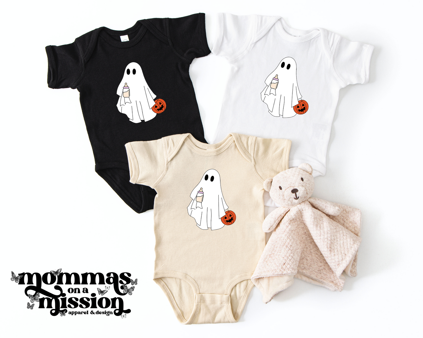 baby ghost with bottle (toddler)