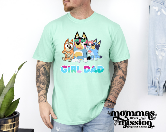 girl dad bluey