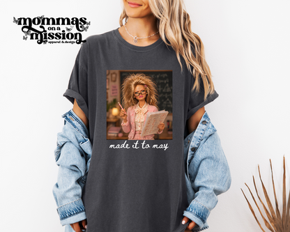made it to may - barbie with glasses