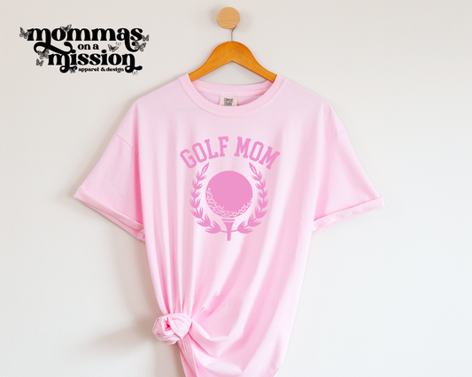 golf mom pink