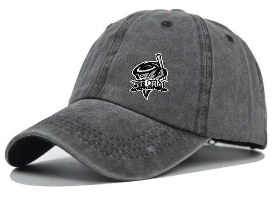 Storm Baseball - Vintage Black Hat