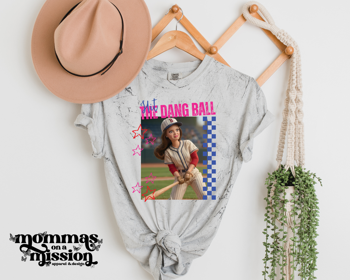 hit the dang ball barbie face
