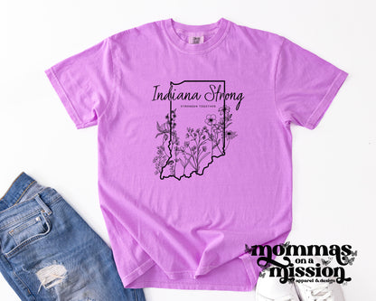indiana strong stronger together - flood relief