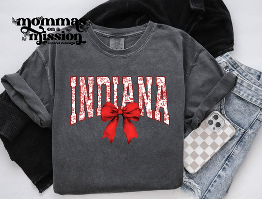 indiana floral bow (youth)