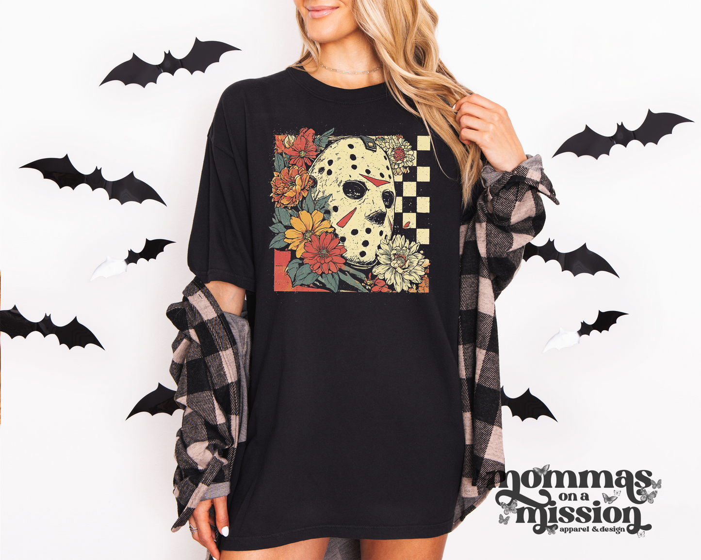 jason checkered floral
