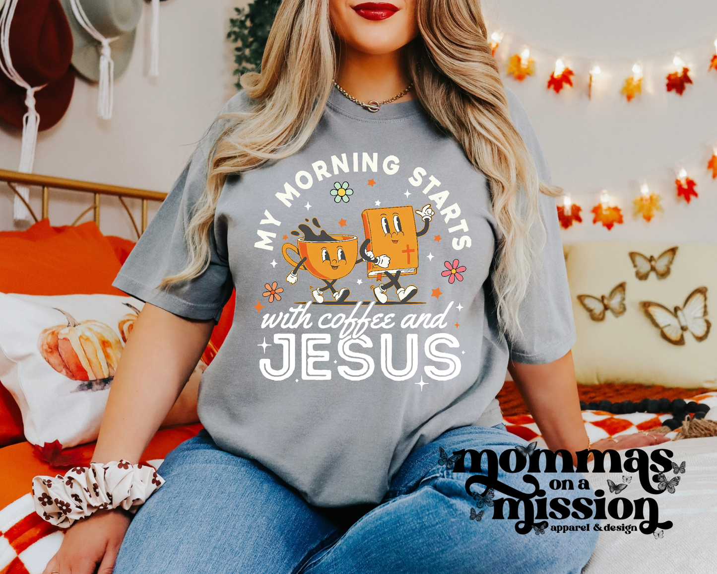 my morning starts with coffee and jesus