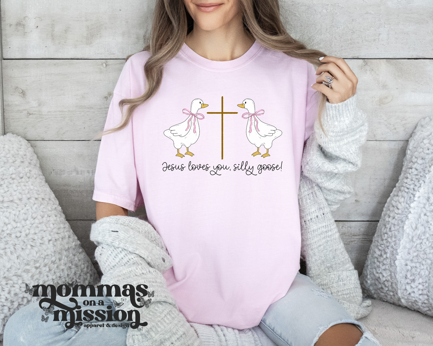 jesus loves you silly goose