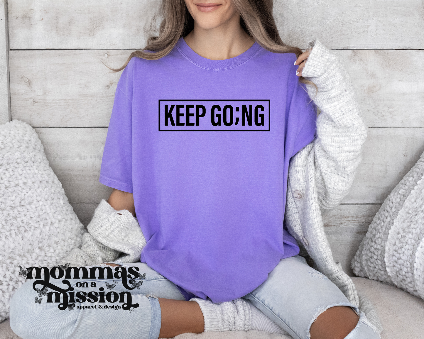 keep go;ng