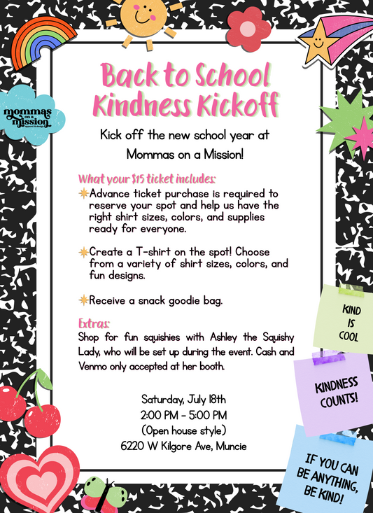 kindness kickoff - 7/18
