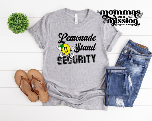 lemonade stand security