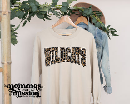 wildcats leopard print