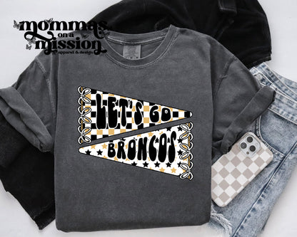 let's go broncos flags (youth)