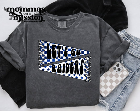 let's go raiders flags (youth)