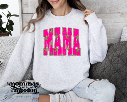 mama pink leopard stars