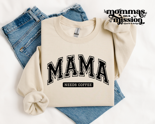 mama needs coffee varsity