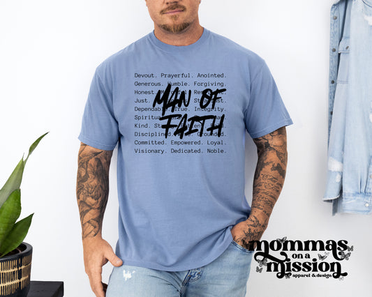 man of faith definition