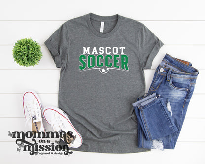 CUSTOM mascot soccer