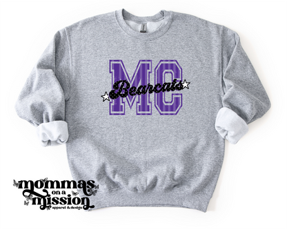 mc bearcats stripes/dots (youth)