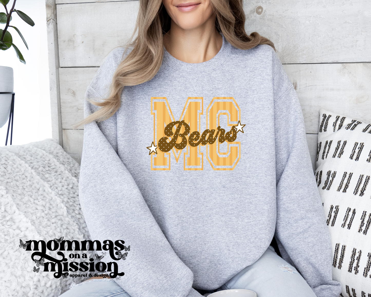 mc bears stripes/dots