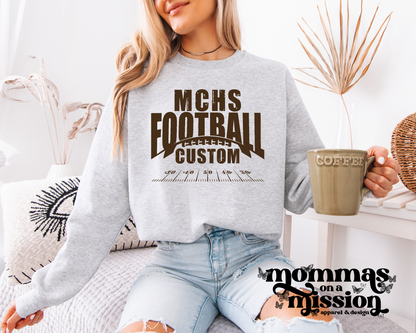 mchs football custom name - mhcs football fundraiser