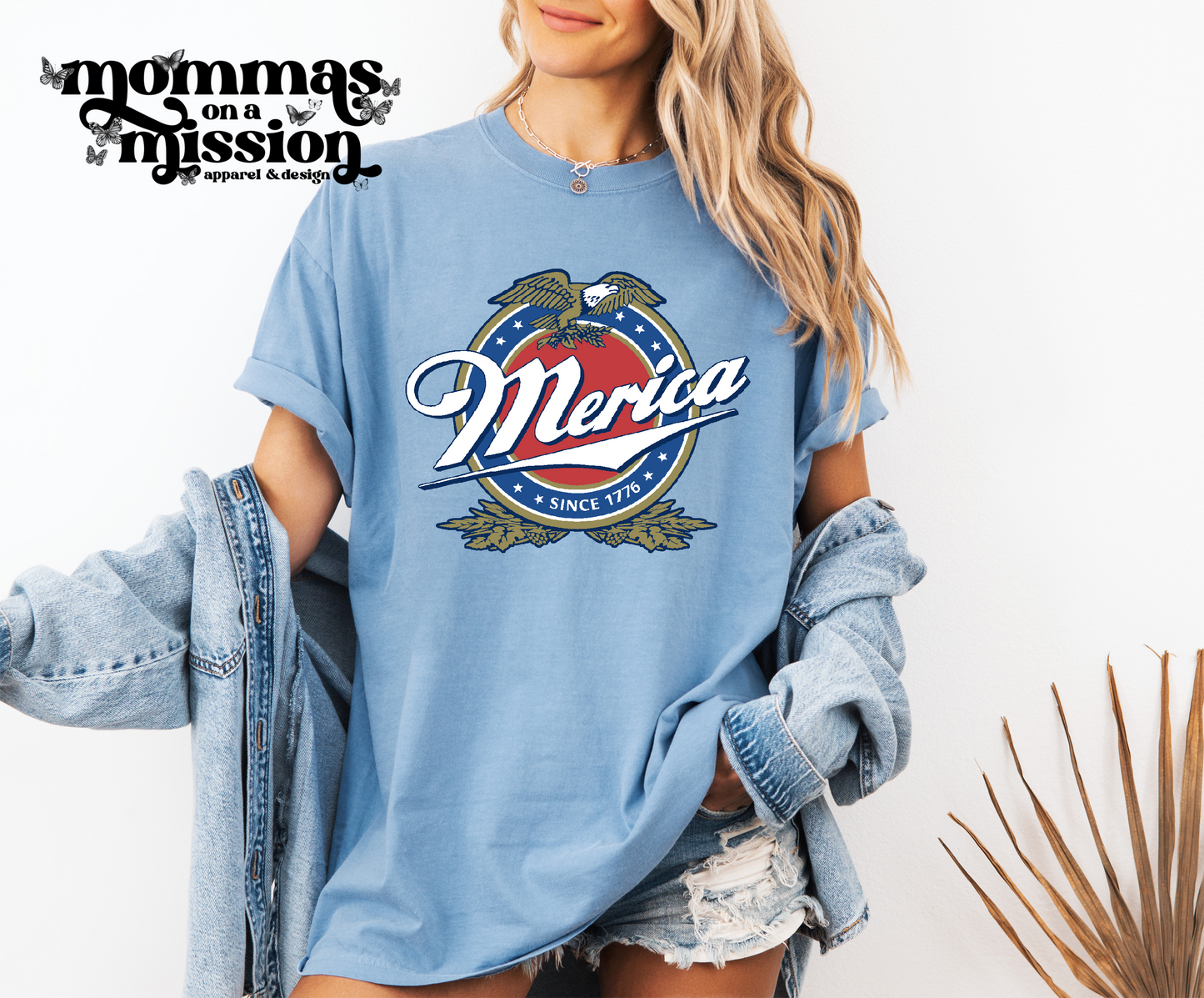 vintage merica emblem