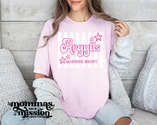 madison grant argylls preppy in pink