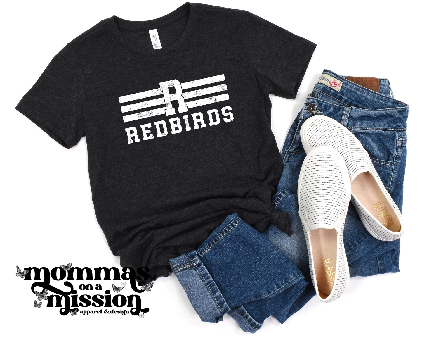 r redbirds with lines