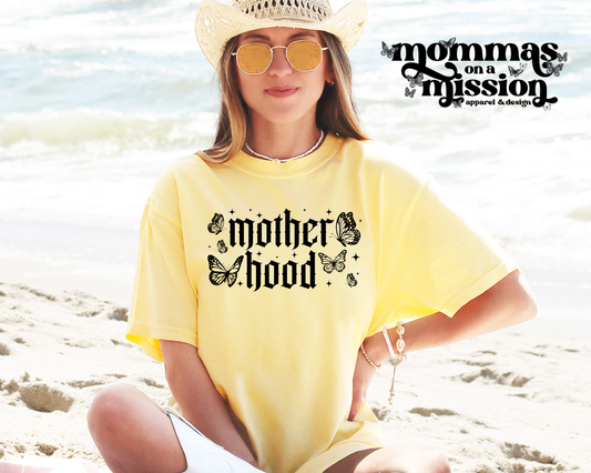 motherhood with butterflies