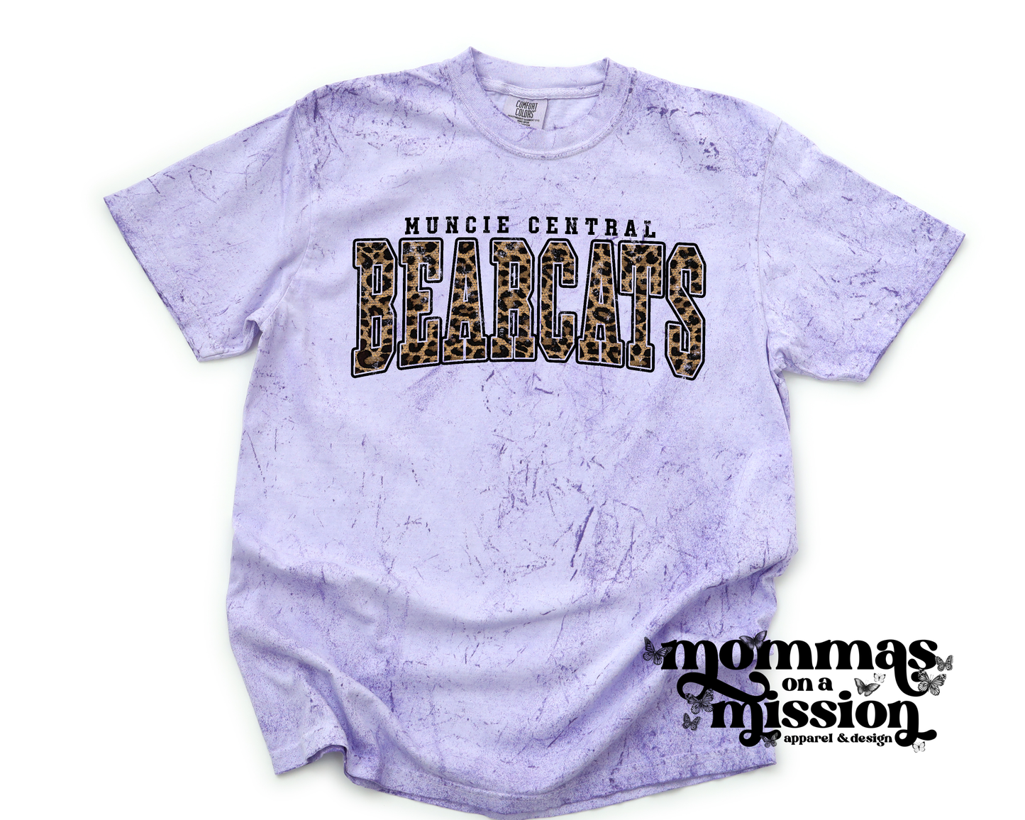 leopard print muncie central bearcats