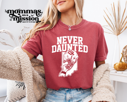 never daunted IU football (youth)