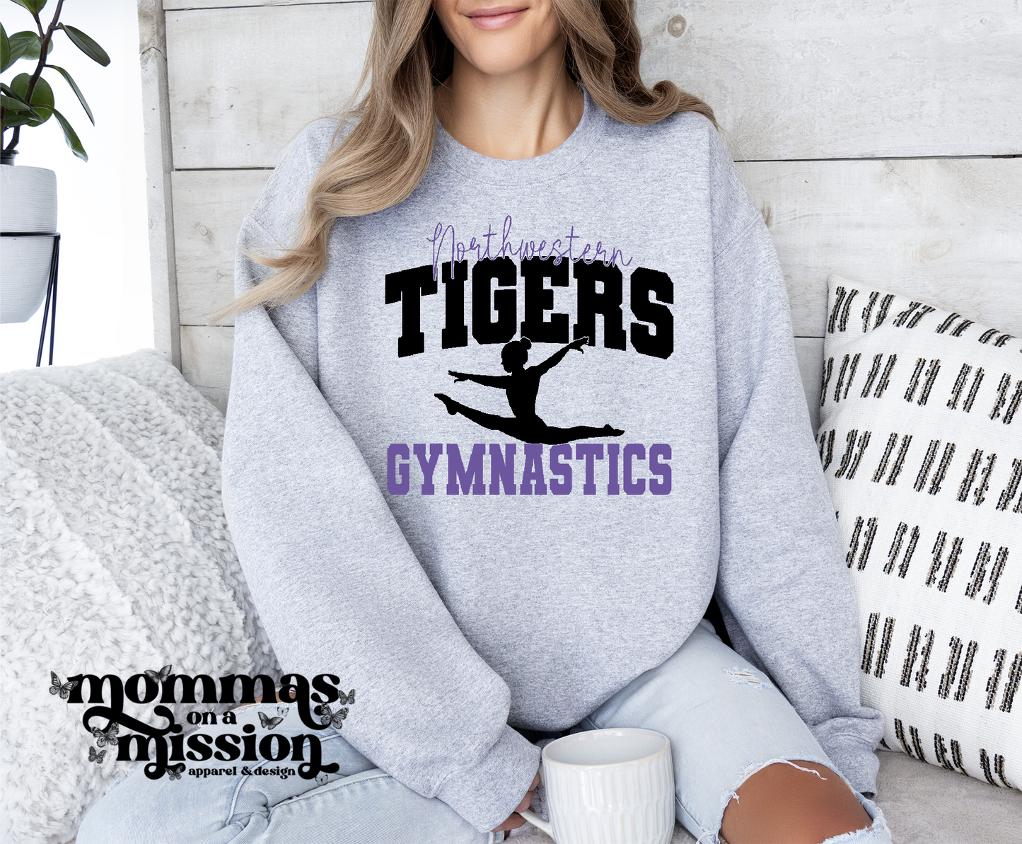 northwestern tigers gymnastics - family gear